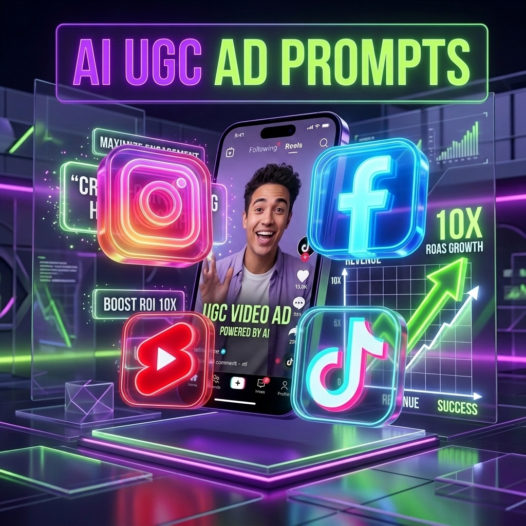 7 High-Converting UGC Video Ad Prompts That Drive 5x Sales for D2C Brands